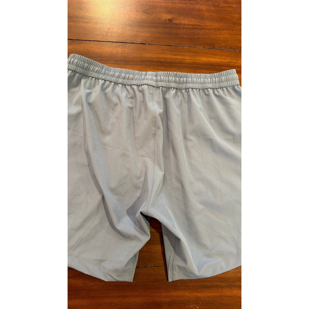 LSKD Rep Short Mens XL Blue Grey Athletic Training Gym Shorts MAST0005 - Picture 2 of 16
